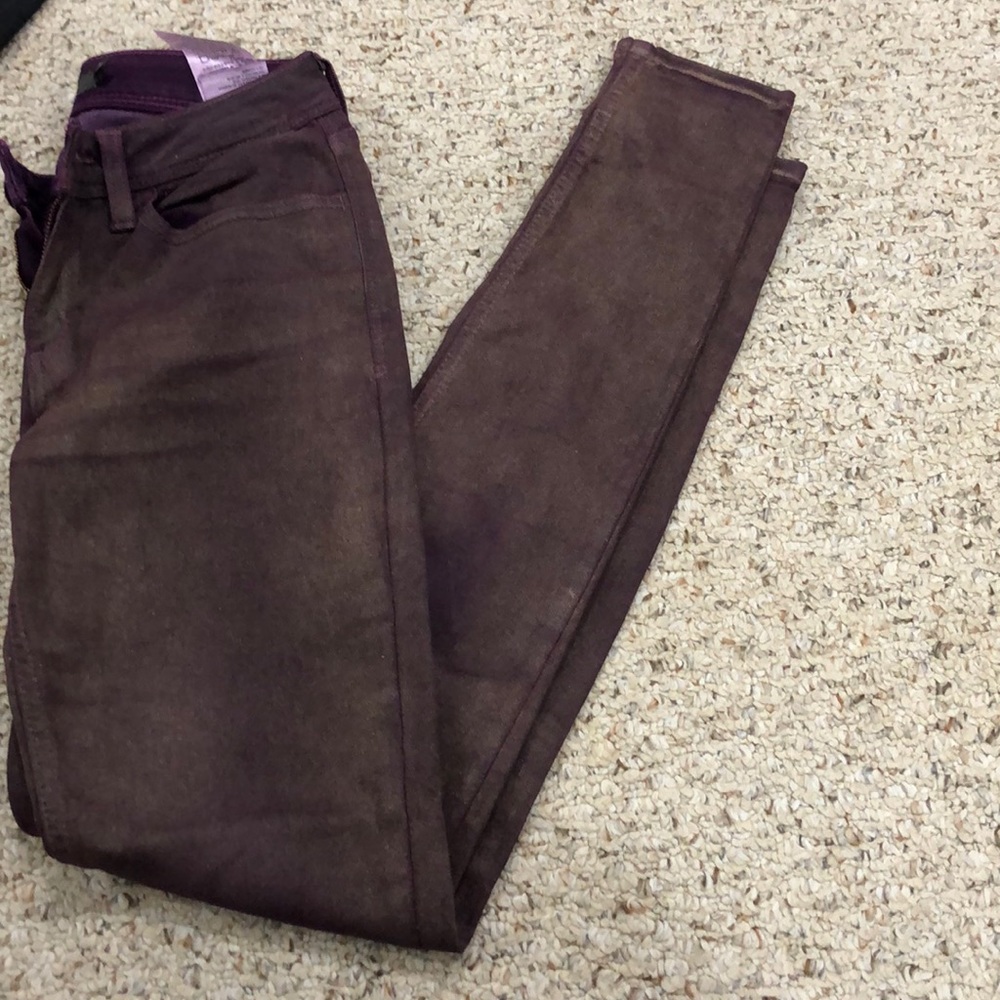Purple jean with sparkle